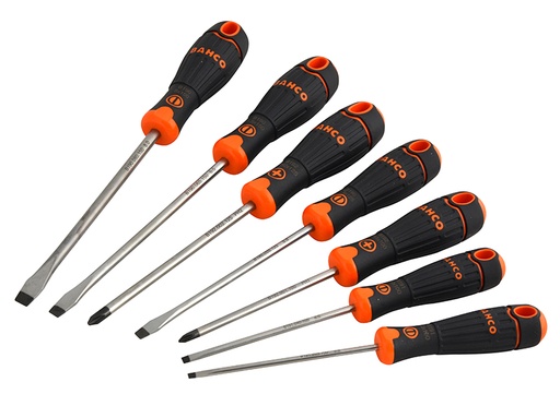[HIS-166647] BAHB219017 - BAHCOFIT Screwdriver Set 7 Piece SL/PH