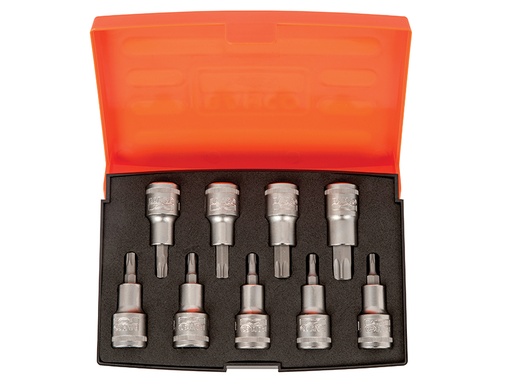 [HIS-166983] BAHS9TORX - S9TORX 1/2in Drive Socket Set of 9 Metric