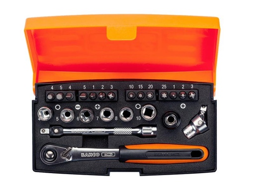 [HIS-166994] BAHSL24 - SL24 Socket Set of 24 Metric 1/4in Drive