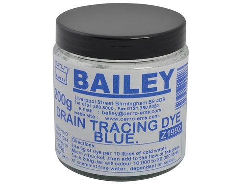 [HIS-167076] BAI1992 - 1992 Drain Tracing Dye - Blue