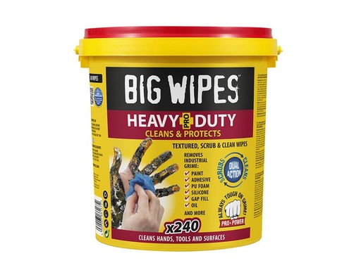 [HIS-167211] BGW2427 - 4x4 Heavy-Duty Cleaning Wipes (Bucket 240)