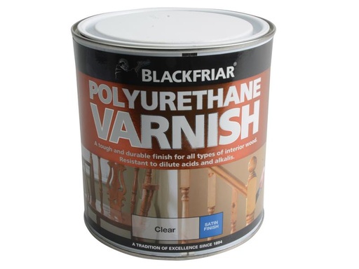 [HIS-167260] BKFPCSV1L - Polyurethane Varnish P100 Clear Satin 1 litre