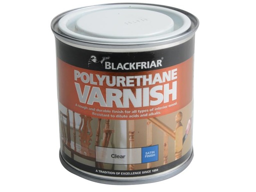 [HIS-167261] BKFPCSV250 - Polyurethane Varnish P100 Clear Satin 250ml