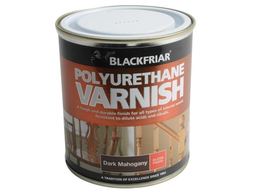 [HIS-167270] BKFPVGDM500 - Polyurethane Varnish P65 Dark Mahogany Gloss 500ml