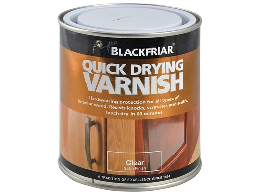 [HIS-167288] BKFQDDVCS250 - Quick Drying Duratough Interior Varnish Clear Satin 250ml