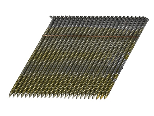 [HIS-167476] BOSS280R75 - 28° Bright Ring Shank Stick Nails 2.8 x 75mm (Pack 2000)