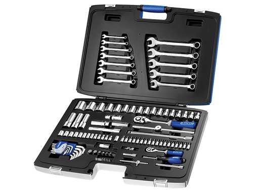 [HIS-167574] BRIE032911B - Socket & Spanner Set of 101 Metric 1/4 & 1/2in Drive