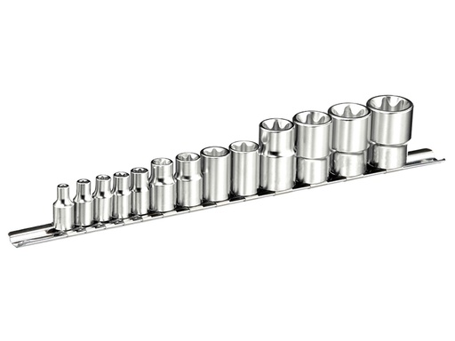 [HIS-167575] BRIE034801B - TORX Socket Set of 13 1/4 3/8 & 1/2in Drive
