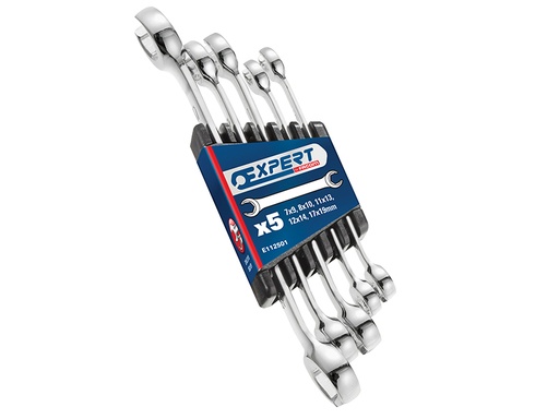 [HIS-167598] BRIE112501B - Flare Nut Wrench Set 5 Piece