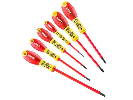 [HIS-167792] BRIE160910B - Insulated Screwdriver Set 6 Piece SL/PH