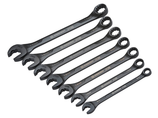 [HIS-168542] CRECX6RWM7 - X6 Open End Ratcheting Spanner Set 7 Piece