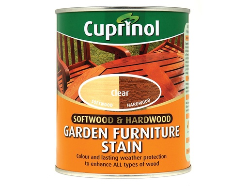 [HIS-168705] CUPGFSC750 - Softwood & Hardwood Garden Furniture Stain Clear 750ml