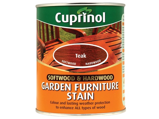 [HIS-168708] CUPGFST750 - Softwood & Hardwood Garden Furniture Stain Teak 750ml
