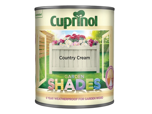 [HIS-168730] CUPGSHCC1L - Garden Shades Country Cream 1 litre