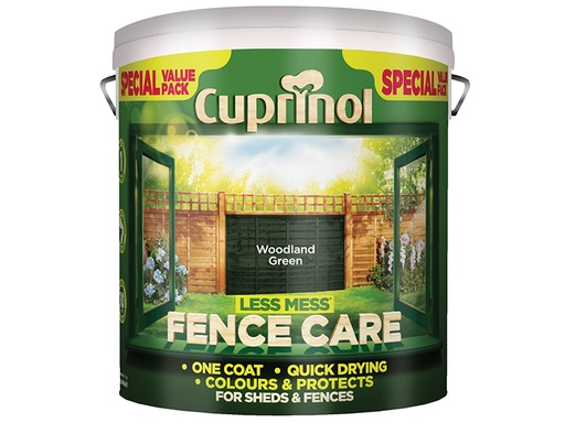 [HIS-168789] CUPLMFCWG6L - Less Mess Fence Care Woodland Green 6 litre