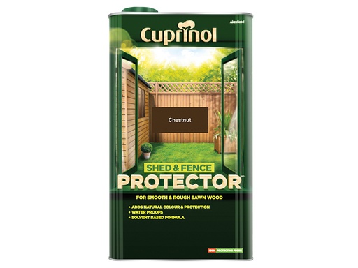[HIS-168799] CUPSFCH5L - Shed & Fence Protector Chestnut 5 litre
