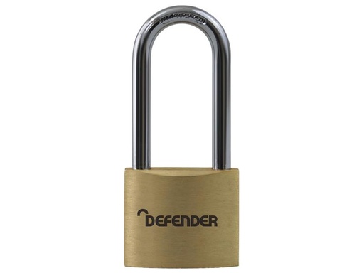 [HIS-168977] DEFBP4LSKA - Brass Padlock Long Shackle 40mm Keyed Alike