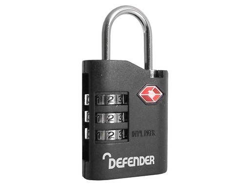 [HIS-169006] DEFTSACOMB30 - TSA Combination Padlock 35mm