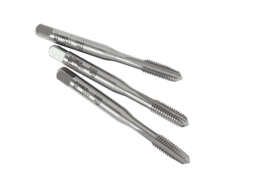 [HIS-169562] DORE50030SET - E500 HSS Coarse Tap Straight Flute 3mm Set of Three