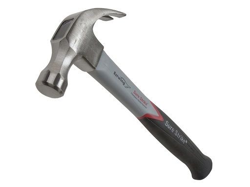 [HIS-169989] ESTEMRF16C - EMRF16C Surestrike Curved Claw Hammer Fibreglass Shaft 450g (16oz)