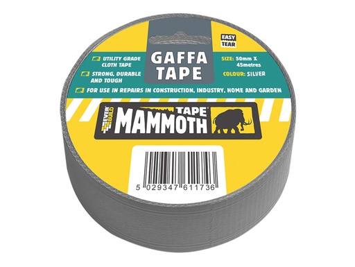 [HIS-170042] EVB2VGTV45 - Gaffa Tape 50mm x 45m Silver