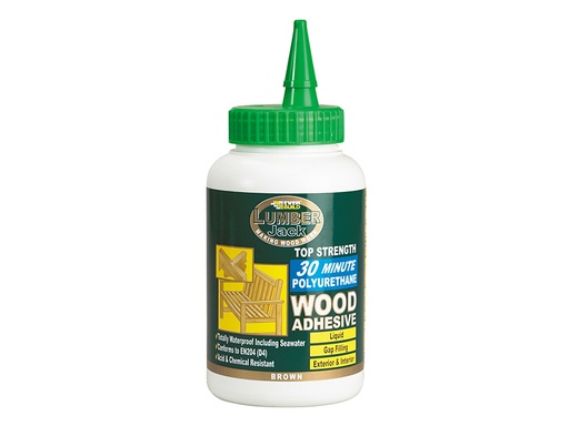 [HIS-170044] EVB30MINPU7 - Lumberjack 30min Polyurethane Wood Adhesive Liquid 750g