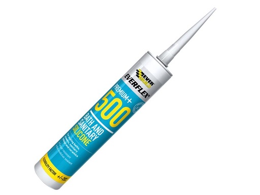 [HIS-170062] EVB500WH - 500 Bath & Sanitary Silicone Sealant White 290ml