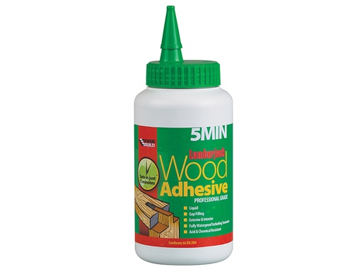 [HIS-170065] EVB5MINPU7 - Lumberjack 5min Polyurethane Wood Adhesive Liquid 750g
