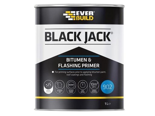 [HIS-170081] EVB90201 - Black Jack 902 Bitumen & Flashing Primer 1 litre