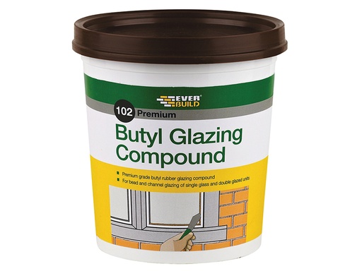 [HIS-170112] EVBBUTGCB2KG - 102 Butyl Glazing Compound Brown 2kg