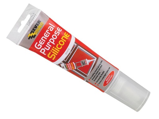 [HIS-170214] EVBGPSESQCL - General Purpose Easi Squeeze Silicone Sealant Clear 80ml