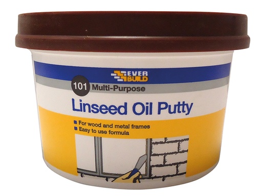 [HIS-170279] EVBMPPB05 - 101 Multi-Purpose Linseed Oil Putty Brown 500g