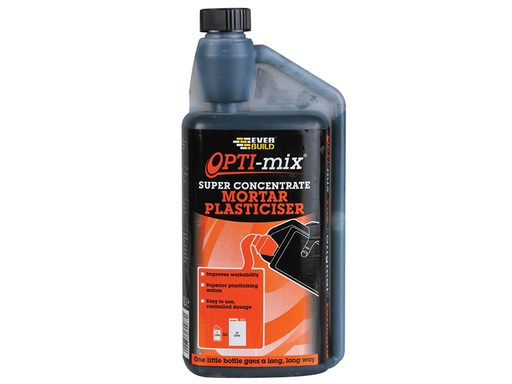 [HIS-170305] EVBOPTIMIX1 - Opti-Mix Mortar Plasticiser 1 litre