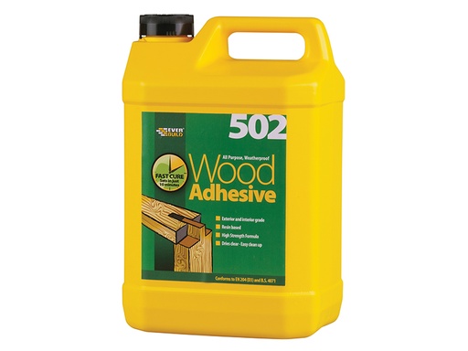 [HIS-170432] EVBWOOD5 - 502 All Purpose Weatherproof Wood Adhesive 5 litre
