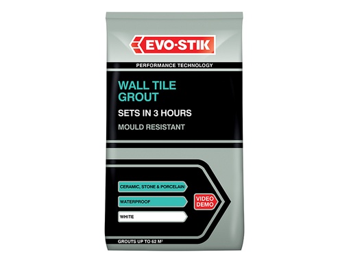 [HIS-170474] EVO478718 - Wall Tile Grout Mould Resistant White 1.5kg