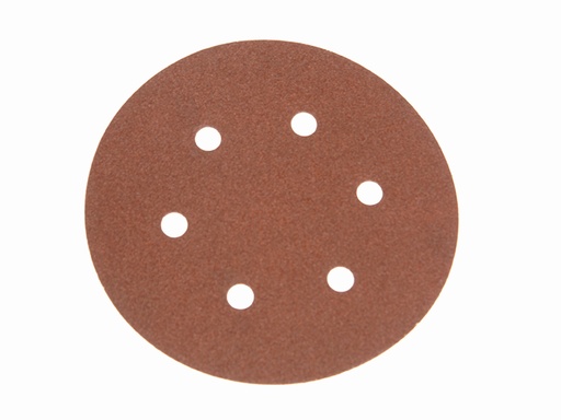 [HIS-170696] FAIAD150120H - Hook & Loop Sanding Disc DID2 Holed 150mm x 120G (Pack 25)