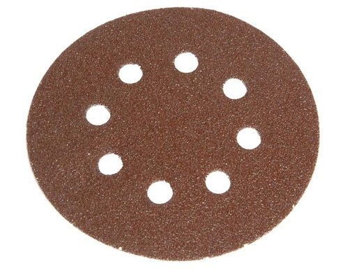 [HIS-170712] FAIADHL125M - Hook & Loop Sanding Disc DID3 Holed 125mm x 80G (Pack 5)