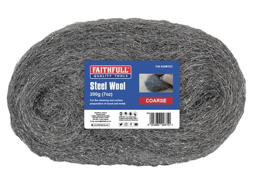 [HIS-170861] FAIASW12C - Steel Wool Coarse 200g