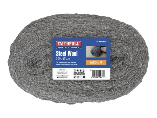[HIS-170863] FAIASW12M - Steel Wool Medium 200g
