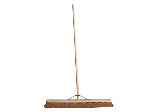 [FAIBRCOCO36H] Broom Soft Coco 900mm (36in) + Handle & Stay