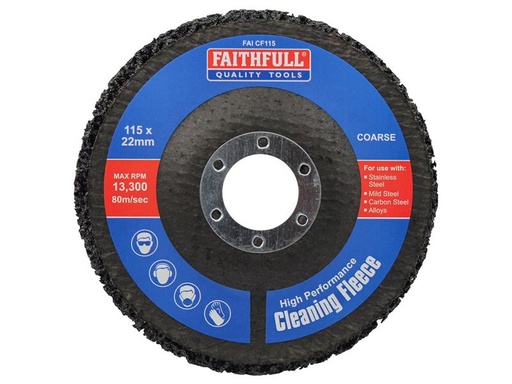 [FAICF115] Cleaning Fleece Disc Coarse 115x22mm