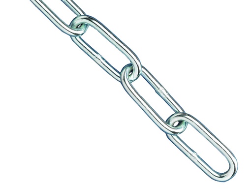 [HIS-171122] FAICHCUT40Z - Zinc Plated Chain 4mm x 2.5m - Max. Load 120kg