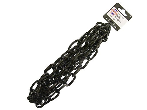[HIS-171125] FAICHCUT60B - Black Japanned Chain 6.0mm x 2.5m - Max. Load 250kg