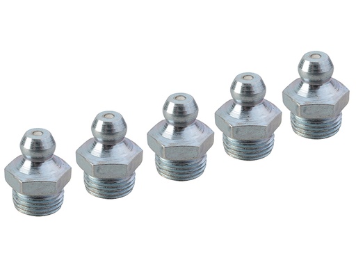 [HIS-171612] FAIGGN18BSP - Grease Nipple Straight 1/8in BSP (Pack 5)