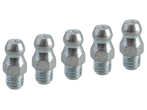 [HIS-171616] FAIGGN6100M - Grease Nipple Straight M6 x 1.0 (Pack 5)