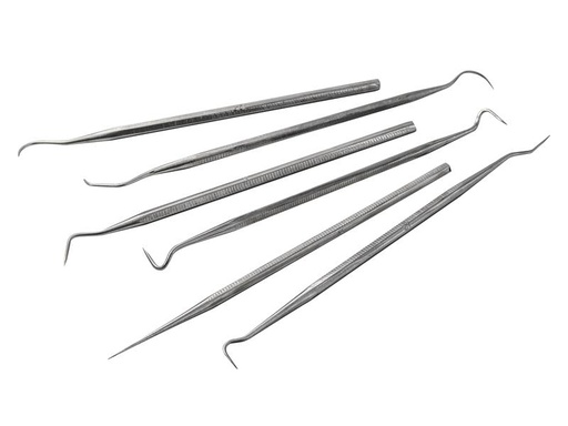 [HIS-172363] FAIPICKSET - Picks & Carvers Set 6 Piece Stainless Steel