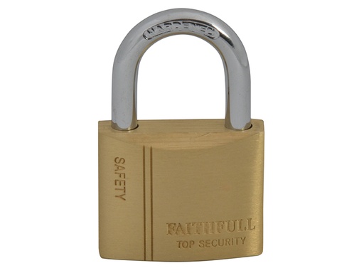 [HIS-172406] FAIPLB40 - Brass Padlock 40mm 3 Keys