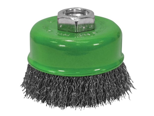 [FAIWBC80S] Wire Cup Brush 80mm M14x2 0.30mm Stainless Steel Wire