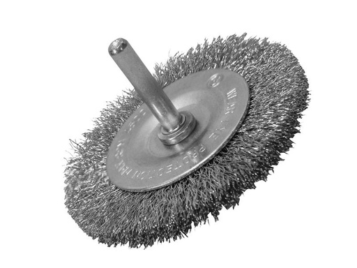 [FAIWBS75C] Wire Brush 75mm x 6mm Shank 0.30 Wire