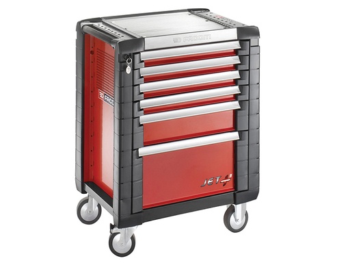 [HIS-173907] FCMJET6M3 - Jet.6M3 Roller Cabinet 6 Drawer Red